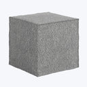 Langston Ottoman Boucle Grey