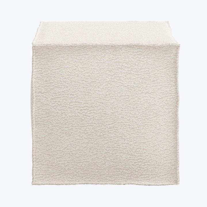 Langston Ottoman Sherpa Natural