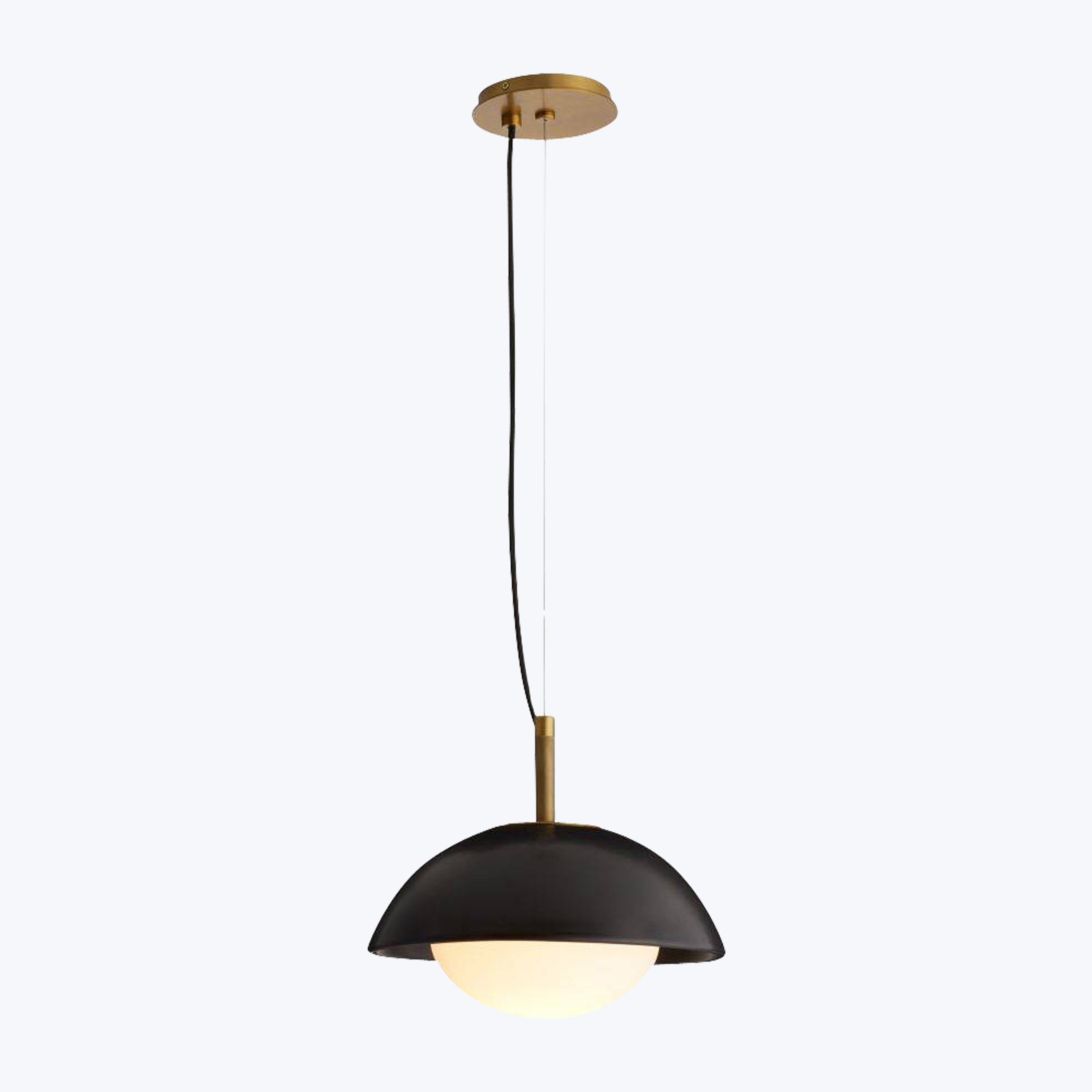 Glaze Pendant Matte Black