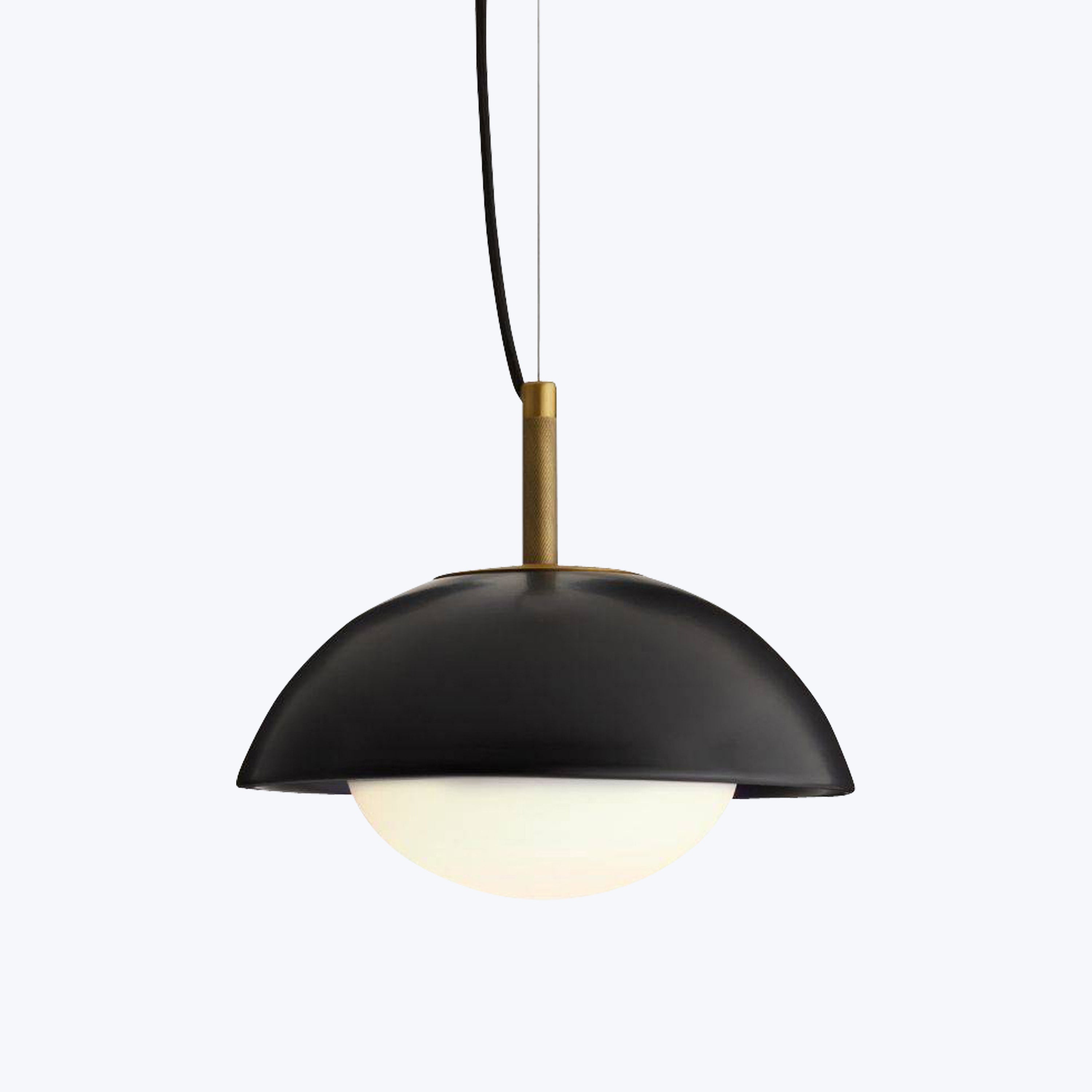 Glaze Pendant Matte Black