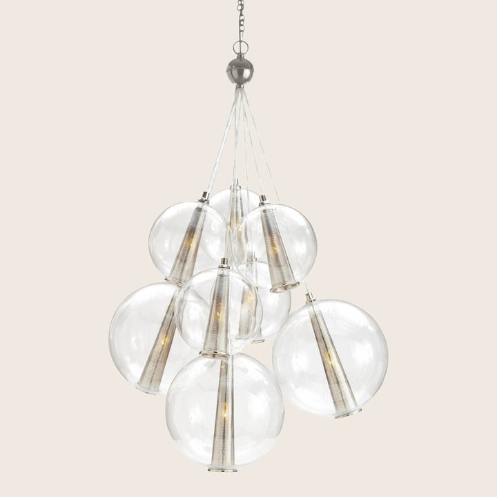 Caviar Adjustable Large Cluster Polished Nickel