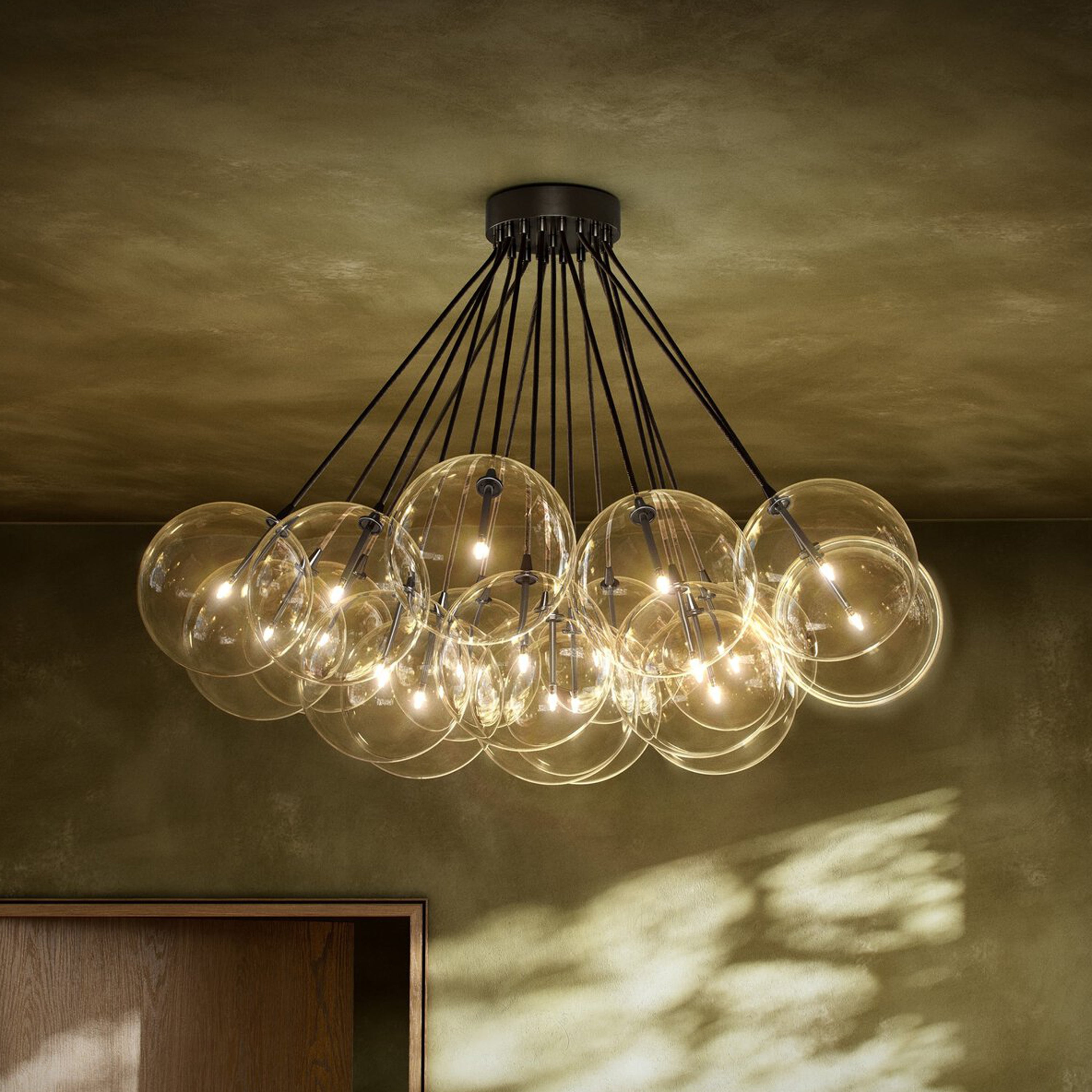 Cloud Chandelier Gunmetal