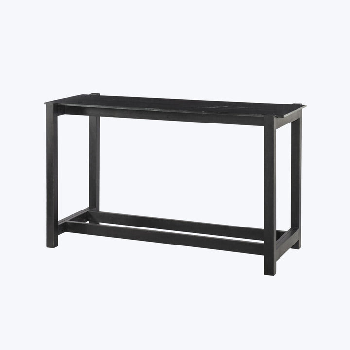 Scout Bar & Counter Table Worn Black Mango