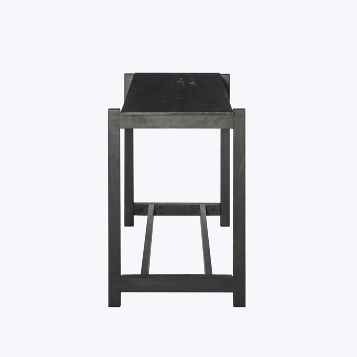 Scout Bar & Counter Table Worn Black Mango