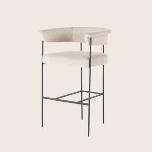 Carrie Bar Stool Light Camel - hover
