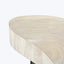 Avett Coffee Table Tall Piece / Bleached Guanacaste Oyster