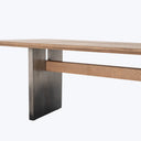 Brennan Dining Table Dove Oak