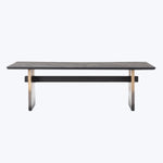 Brennan Dining Table Worn Black