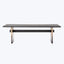 Brennan Dining Table Worn Black