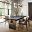 Brennan Dining Table Worn Black