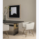 Brennan Dining Table Worn Black