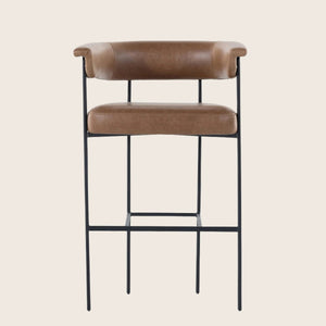 Carrie Leather Bar Stool Chaps Saddle