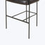 Carrie Leather Bar Stool Sonoma Black