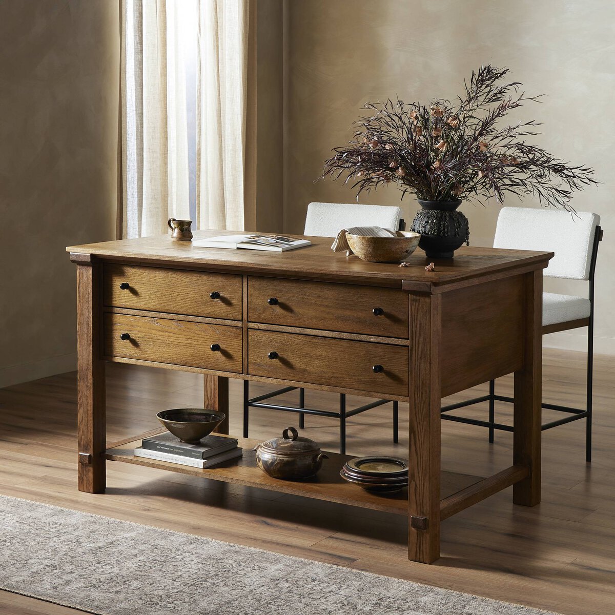 Four Hands Gardendale Kitchen Island - Thumbnail 2