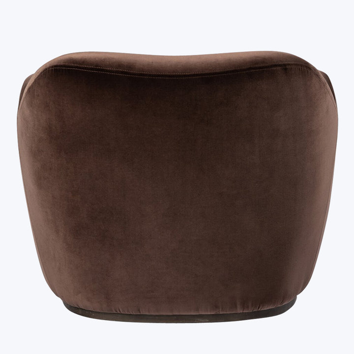 Julius Swivel Chair Surrey Cocoa