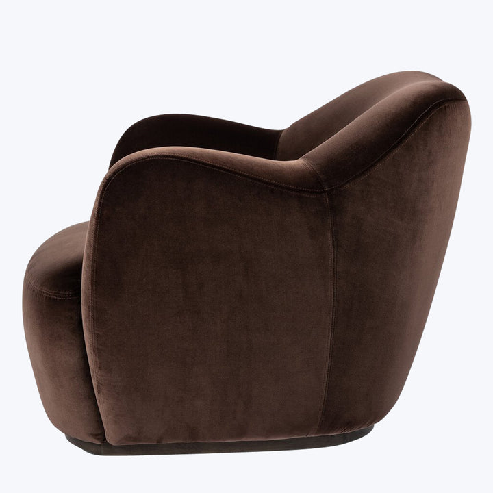 Julius Swivel Chair Surrey Cocoa