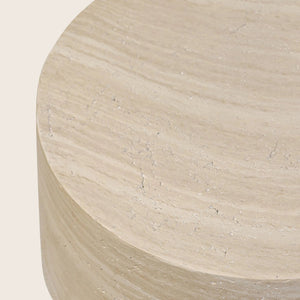 Ara End Table Textured Lunar Concrete - hover