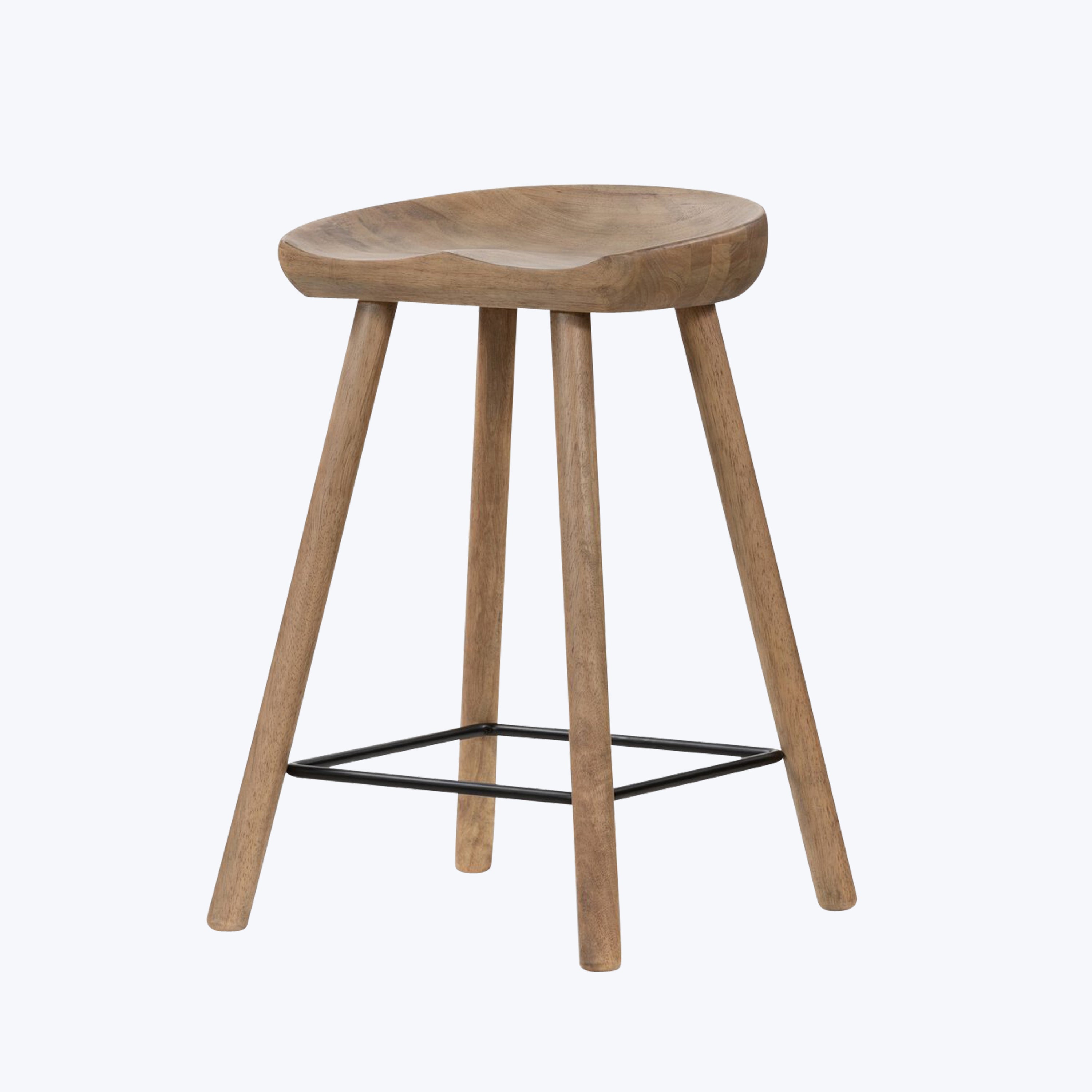 Barrett Bar + Counter Stool Natural Matte