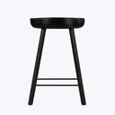 Barrett Bar + Counter Stool Matte Black Parawood