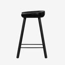 Barrett Bar + Counter Stool Matte Black Parawood