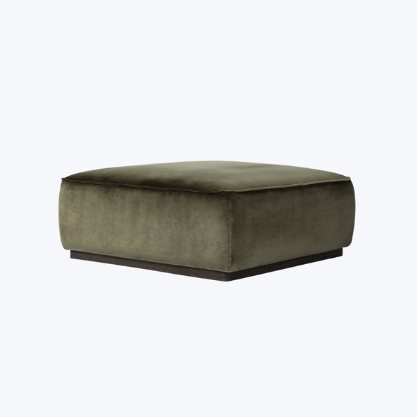 Sinclair Square Ottoman Surrey Olive