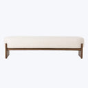 Kirby Accent Bench Alcala Cream