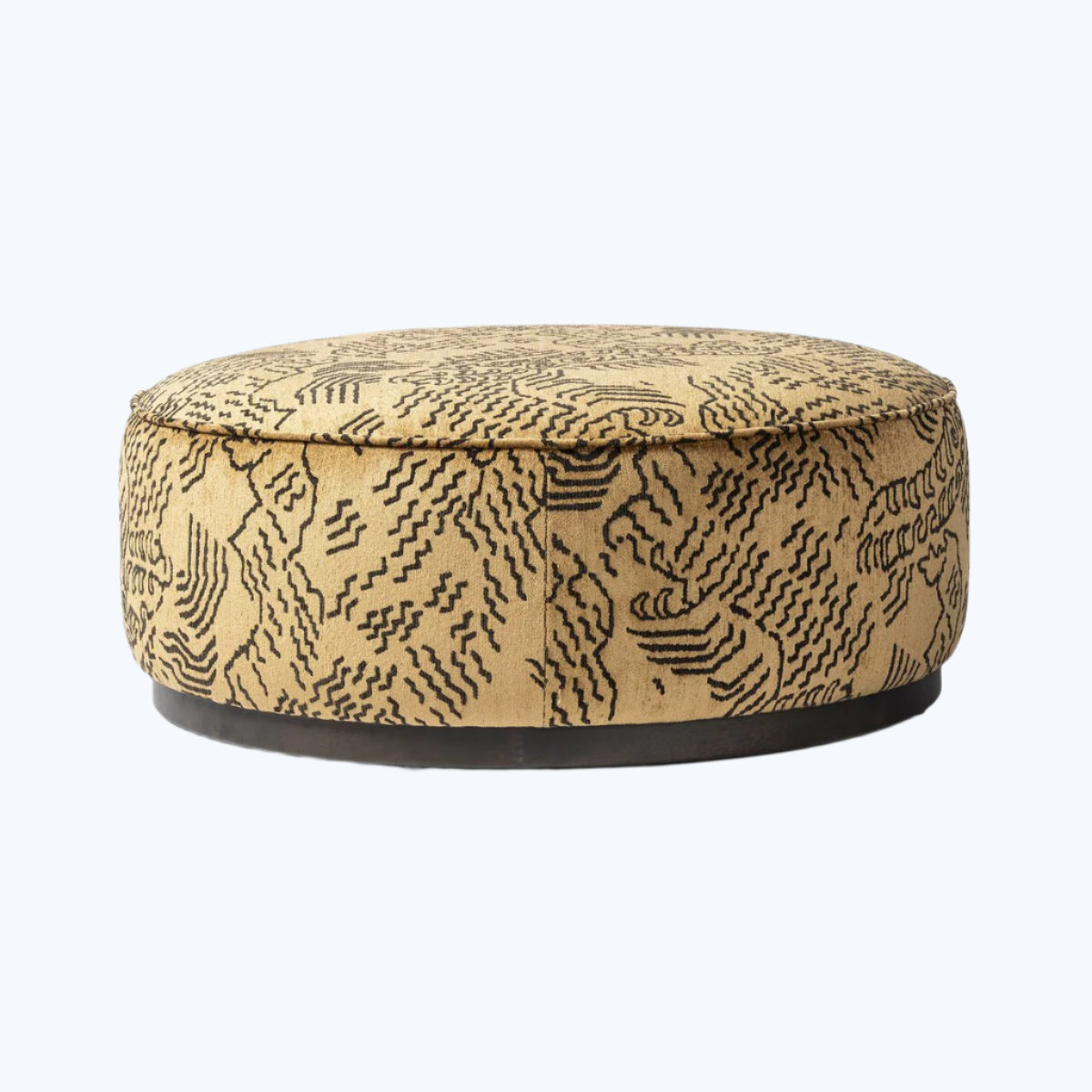 Sinclair Large Round Ottoman