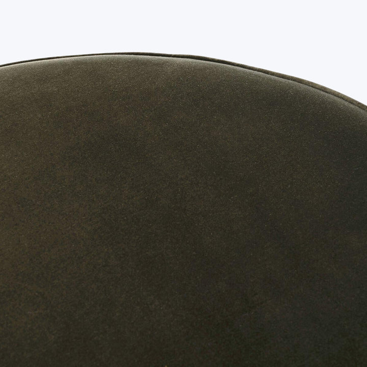Sinclair Large Round Ottoman Balkan Ochre