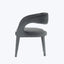 Hawkins Dining Chair Charcoal Velvet