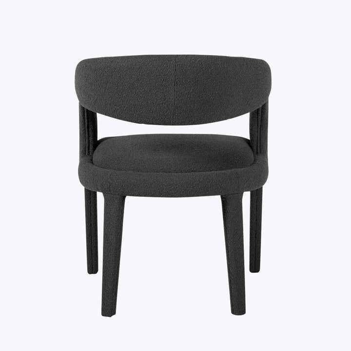 Hawkins Dining Chair FIQA Boucle Charcoal