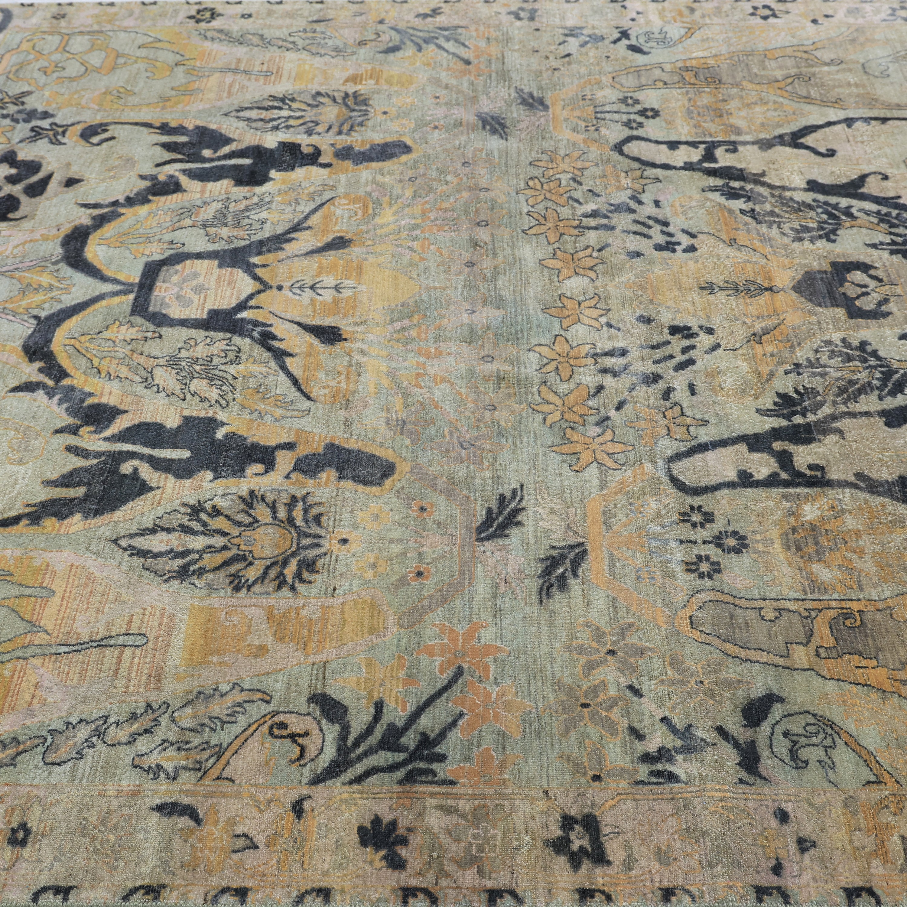 Blue Alchemy Transitional Wool Rug - 7'10" x 9'1"