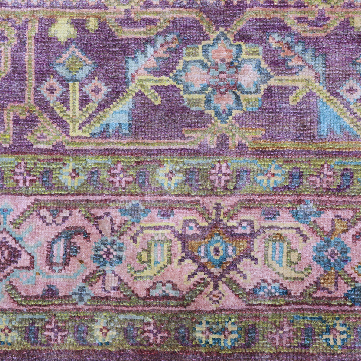 Purple Alchemy Transitional Silk Rug - 8' x 9'8"