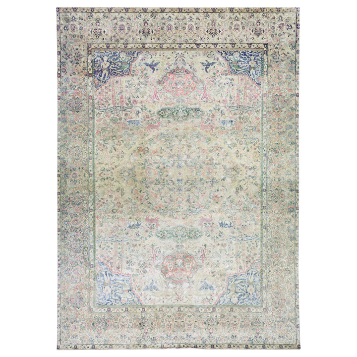 Natural Alchemy Transitional Silk Wool Blend Rug - 9'10" x 13'10"