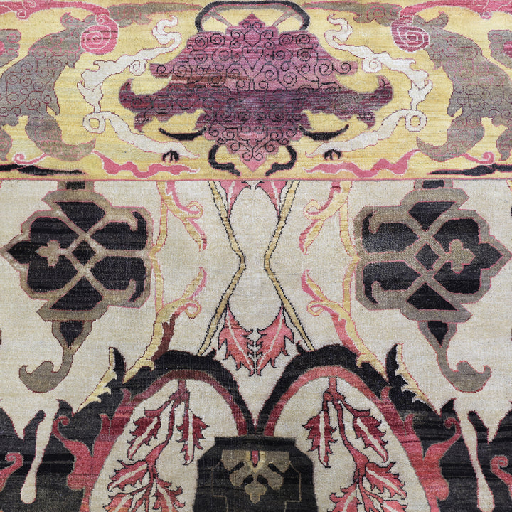 Gold Alchemy Transitional Wool Rug - 8'1" x 9'