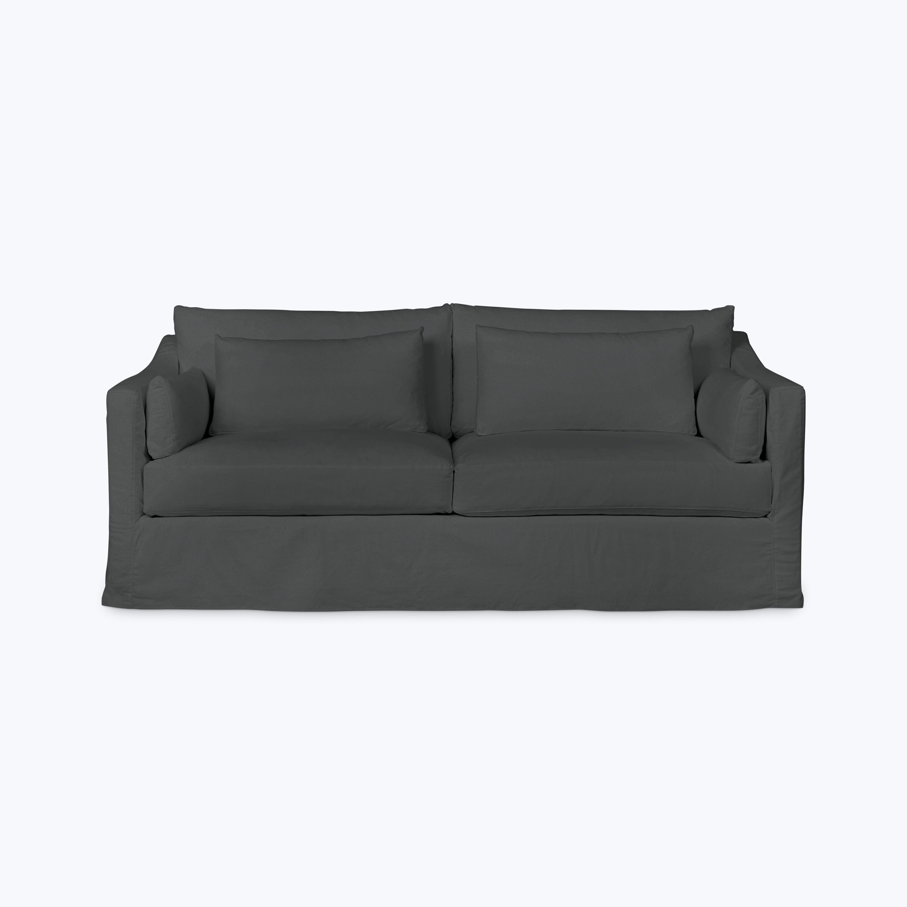 Rebecca Deluxe Sofa Logan Steel