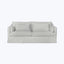 Rebecca Deluxe Sofa Logan Silver