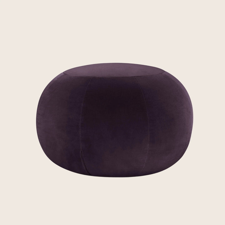 Geo Velvet Ottoman