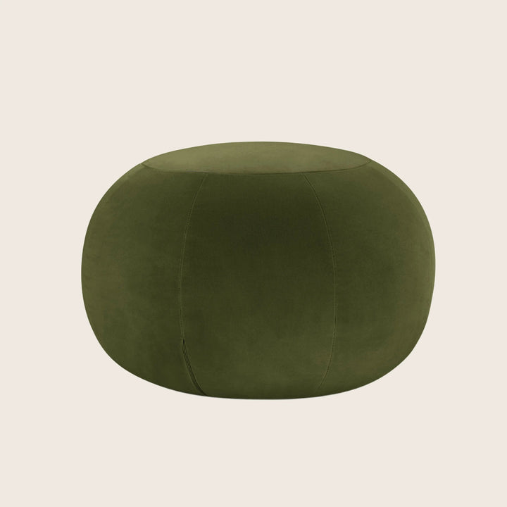 Geo Velvet Ottoman