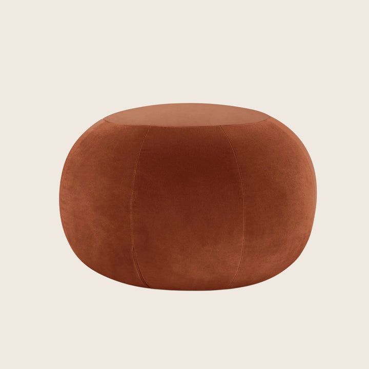 Geo Velvet Ottoman