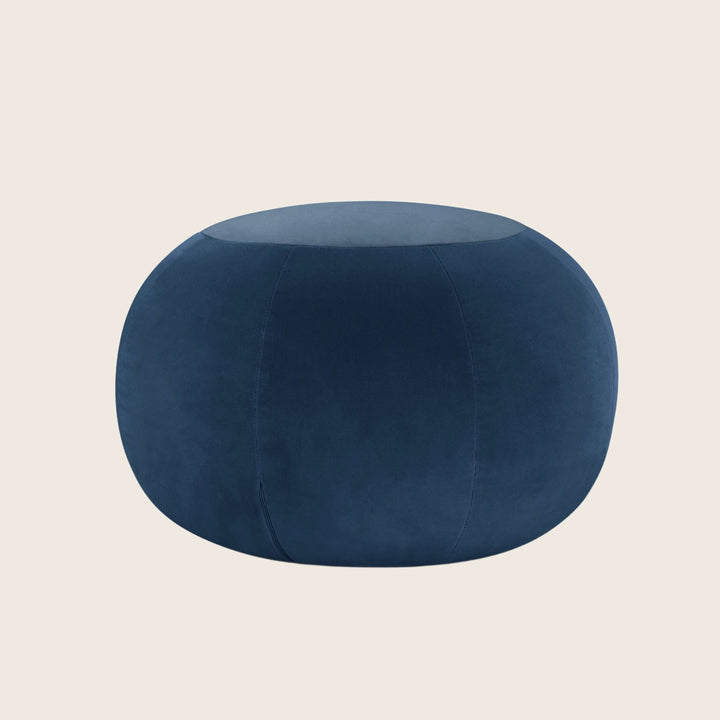 Geo Velvet Ottoman