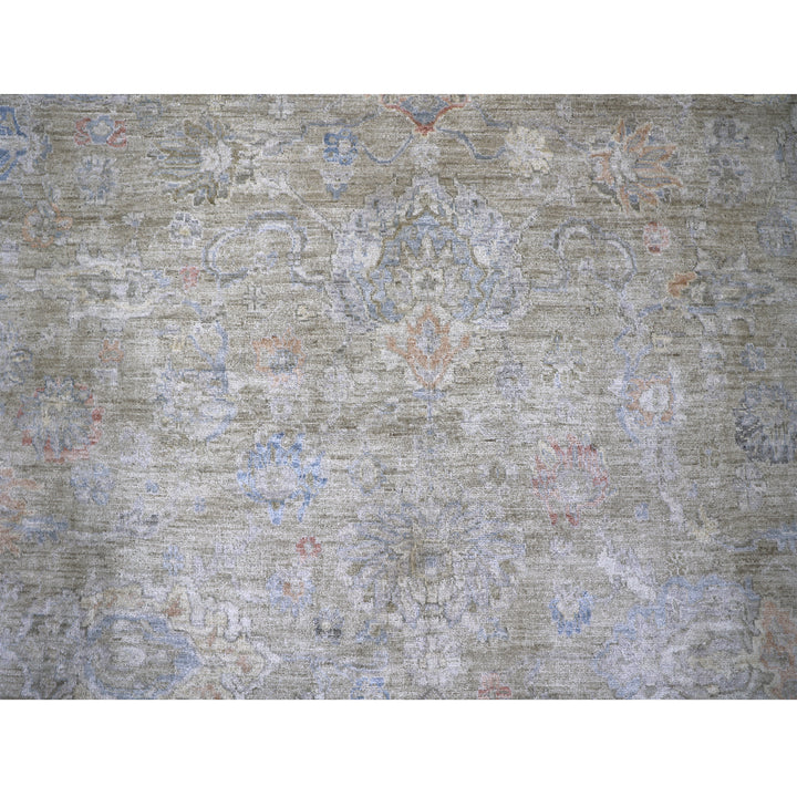 Camel Traditional Silk Rug - 9' x 12'
