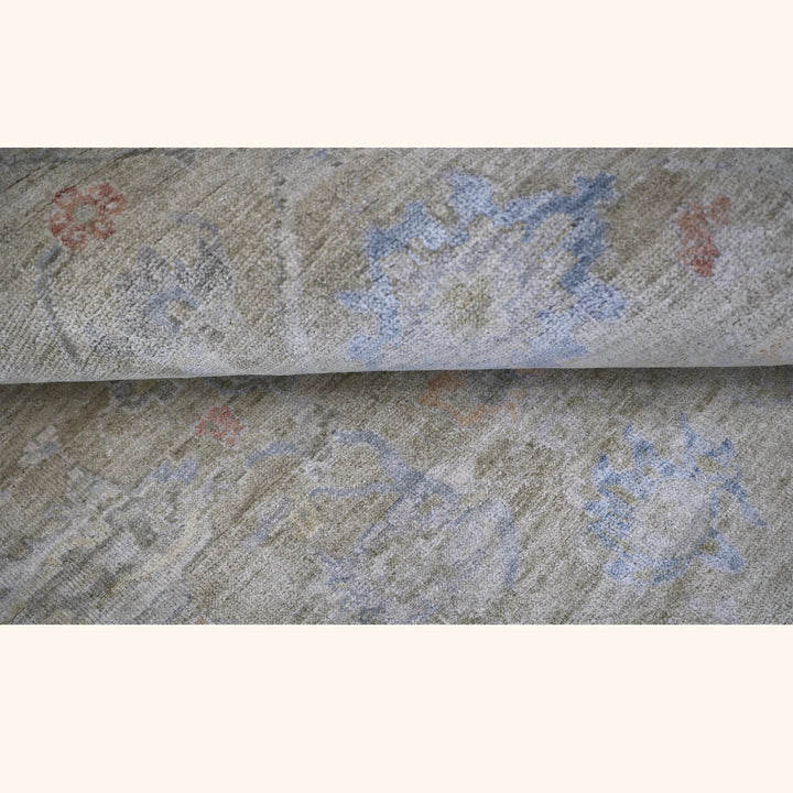 Camel Traditional Silk Rug - 9' x 12'