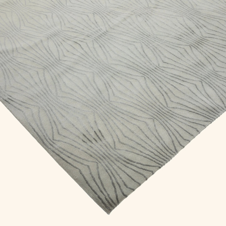 Tibetan Traditional Wool Silk Blend Rug - 9' x 12'