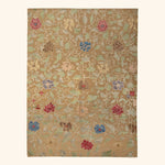 Tibetan Traditional Wool Silk Blend Rug - 9'1" x 12'
