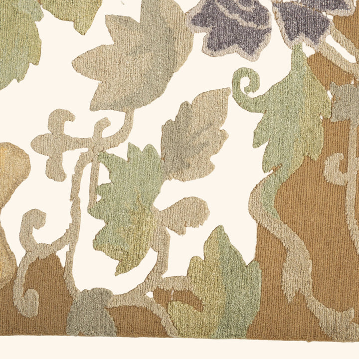 Tibetan Traditional Wool Silk Blend Rug - 9'1" x 12'