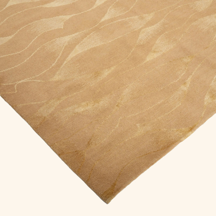 Tibetan Traditional Wool Silk Blend Rug - 9'2" x 11'10"