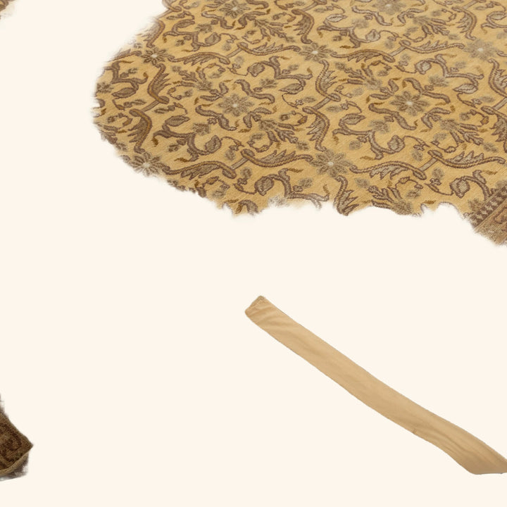 Tibetan Traditional Wool Silk Blend Rug - 8'1" x 10'1"