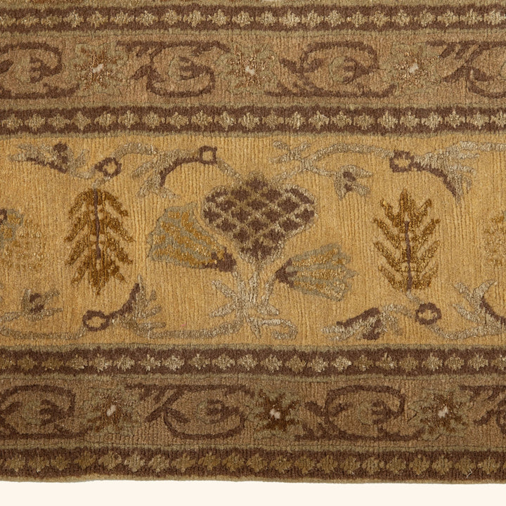 Tibetan Traditional Wool Silk Blend Rug - 8'1" x 10'1"