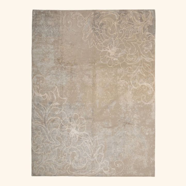 Tibetan Traditional Wool Rug - 9'1" x 12'1"