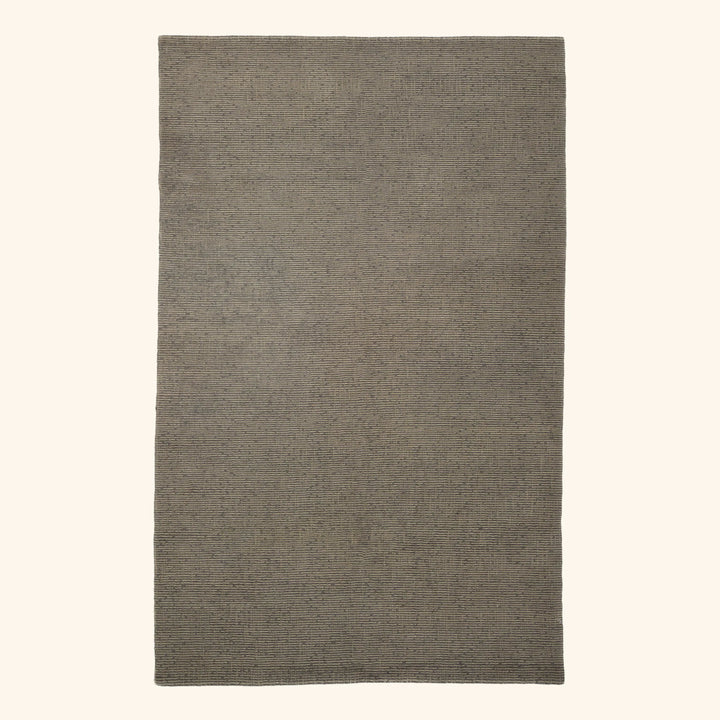 Tibetan Traditional Wool Silk Blend Rug - 5'4" x 9'